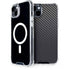 Black Carbon Fiber Specialty Texture Material iPhone 15 MagSafe Case